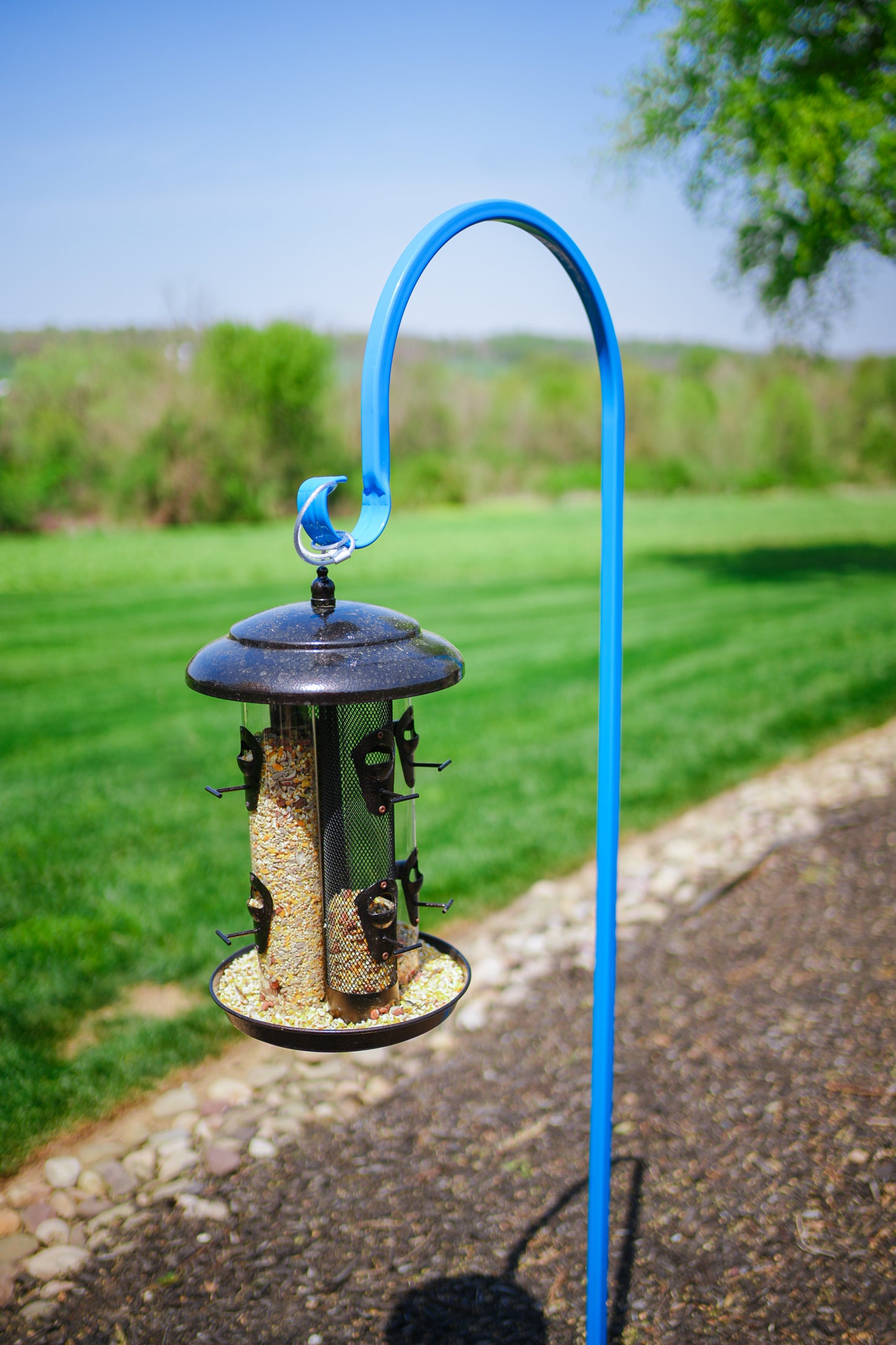Heavy Duty Shepherd Hook Royal Blue