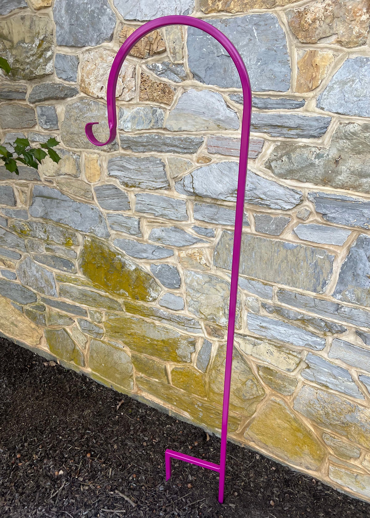 Purple Shepherd Hook