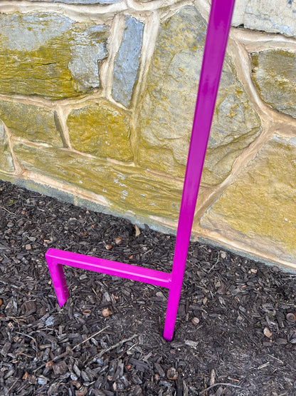 Heavy Duty Shepherd Hook Purple