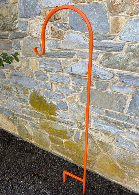 Heavy Duty Shepherd Hook Orange