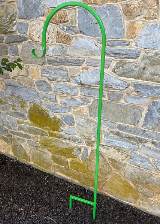 Heavy Duty Shepherd Hook Lime Green