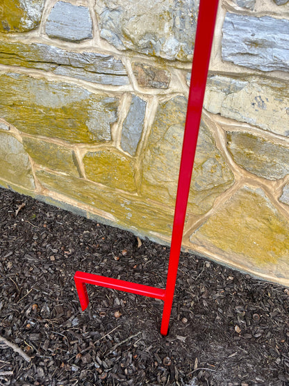 Heavy Duty Shepherd Hook Red